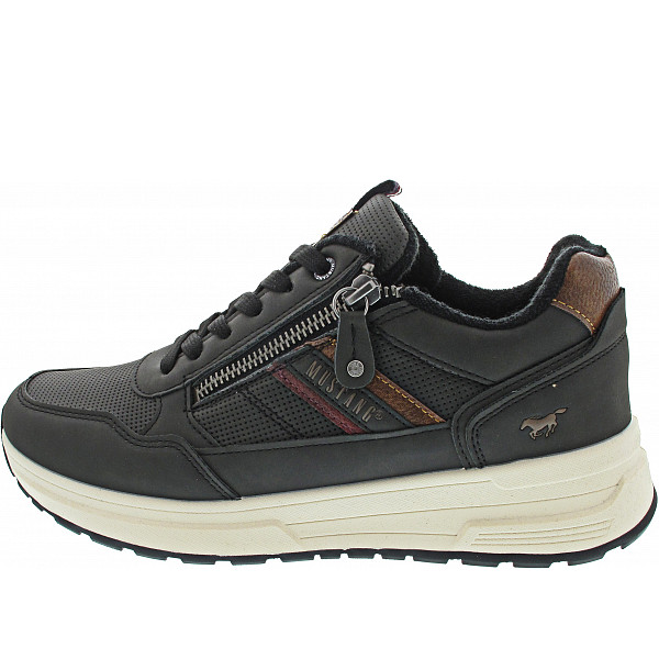 Mustang sportlicher Schnürer black