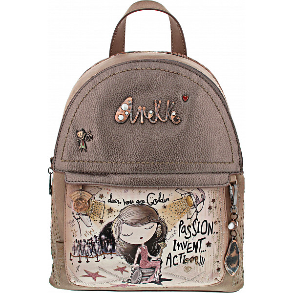 Anekke Hollywood Rucksack beige-bronze-kombi