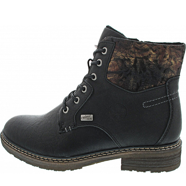 Rieker Schnürstiefel schwarz