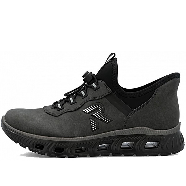 Rieker Slipper dunkelgrau