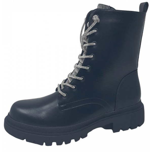 La Strada Schnürstiefel black