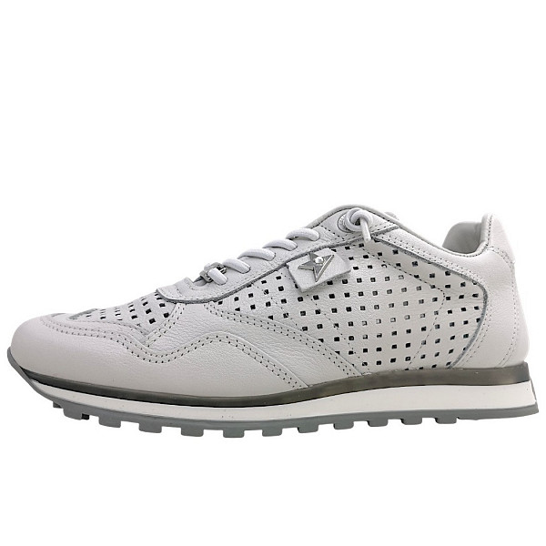 Cetti sportlicher Schnürer nature blanco