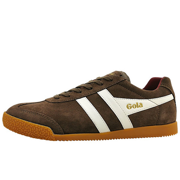 Gola Harrier sportlicher Schnürer otter/offwhite/deep red