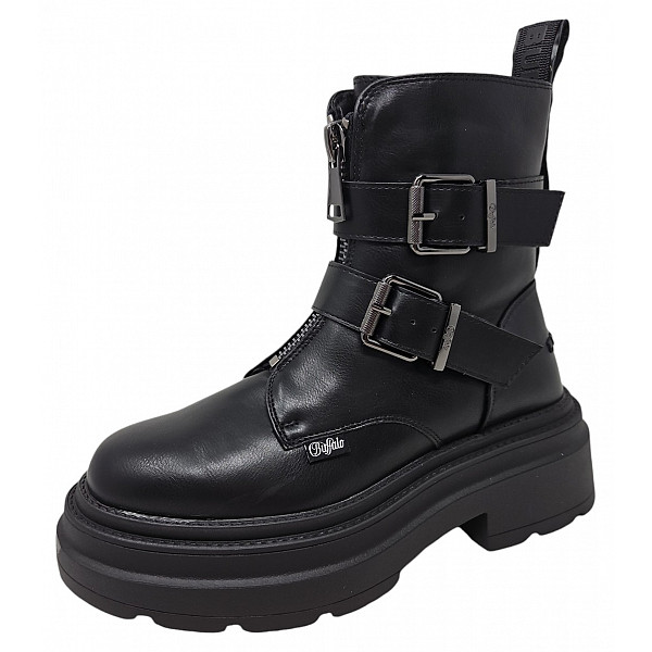 Buffalo Mars Biker Kurzstiefel black