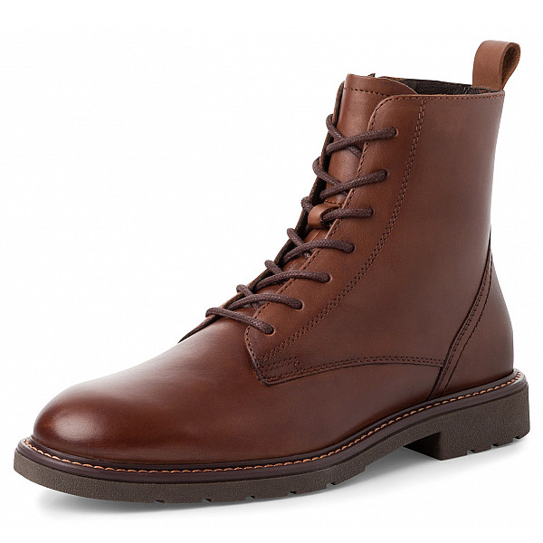 Marco Tozzi GMK Schnürstiefel cognac