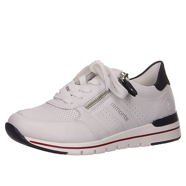 Remonte Schnürer weiß kombi.