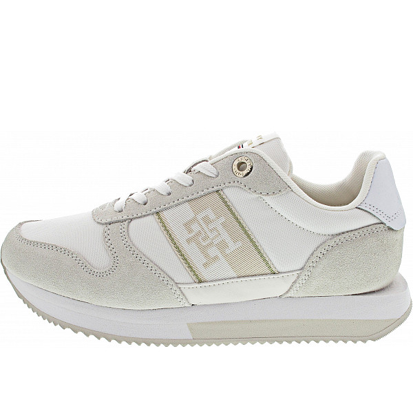 Tommy Hilfiger Runner With TH Webbing Sneaker white