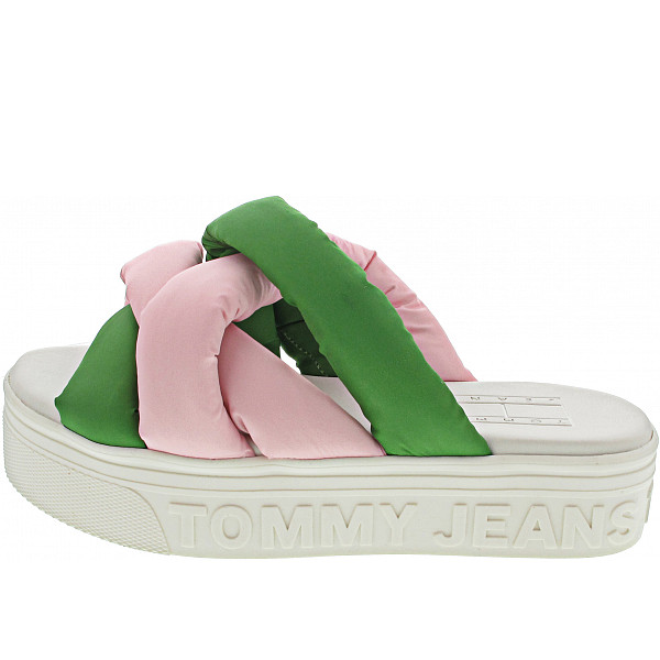 Tommy Jeans Fltfrm Sndl Nw Uppr Pantolette coastal green