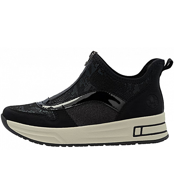 Rieker Slipper Schwarz