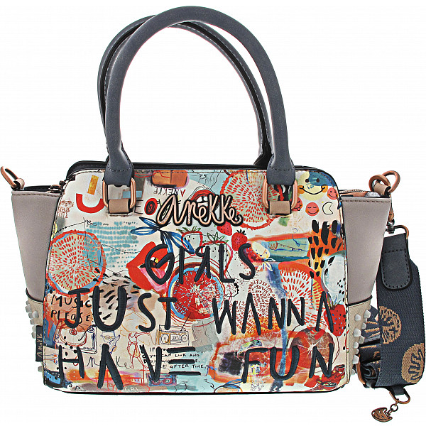 Anekke Dancing with life Tasche grau kombi