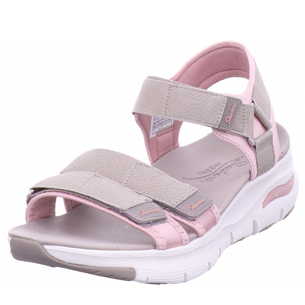 Skechers arch fit Sandalette grau