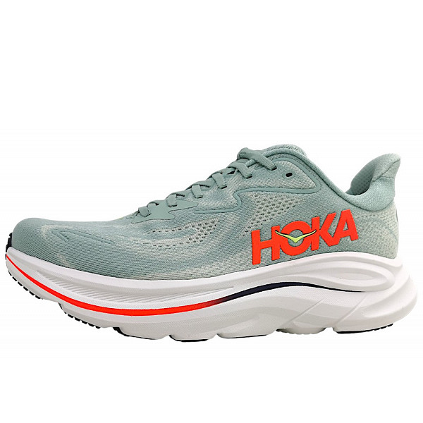 Hoka Clifton 10 Sportschuh sage/neon flame SGNN
