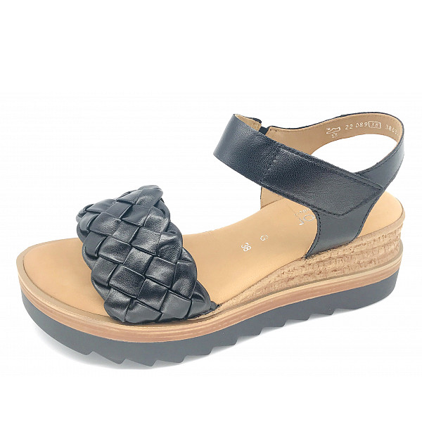 Gabor Comfort Sandale schwarz