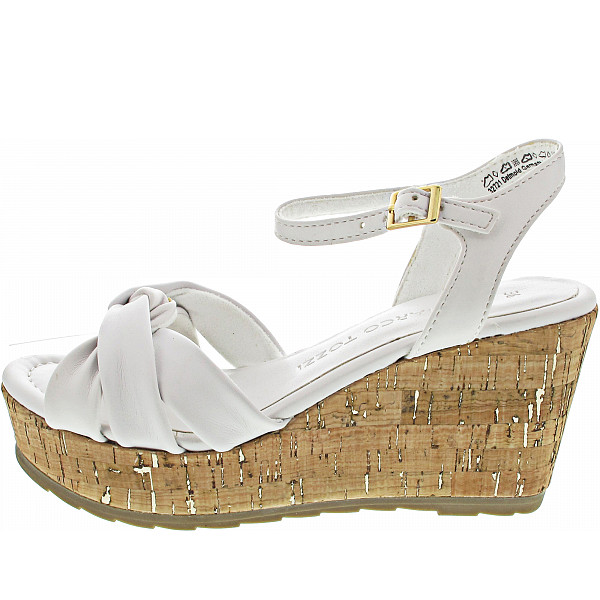 Marco Tozzi Keilsandalette WHITE
