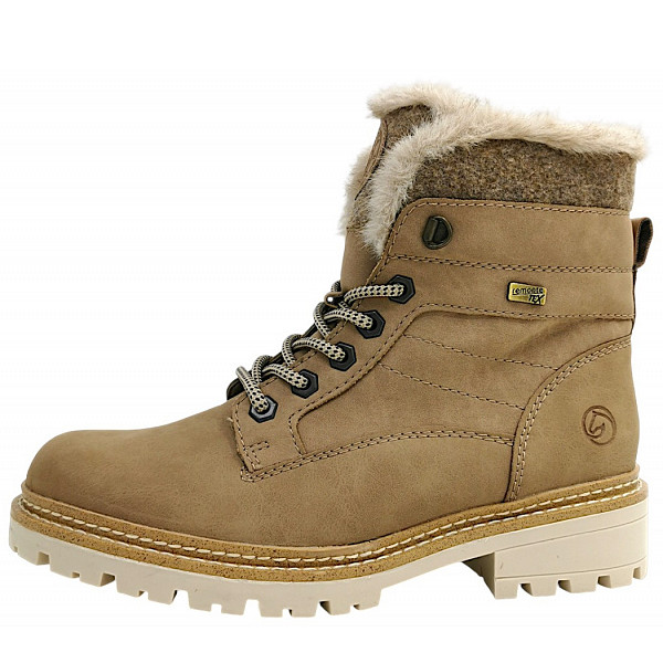 Remonte Schnürstiefel camel/camel/wood/beige