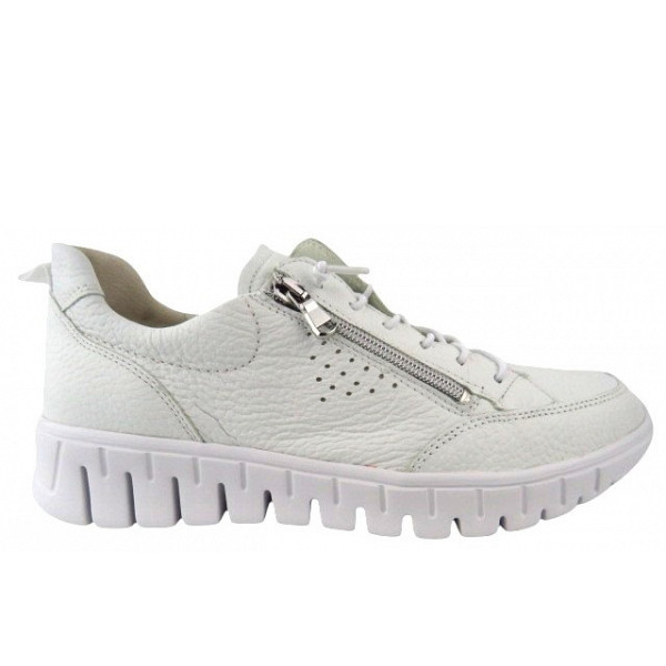 Waldläufer H-Birdy Hirsch Slipper WEISS