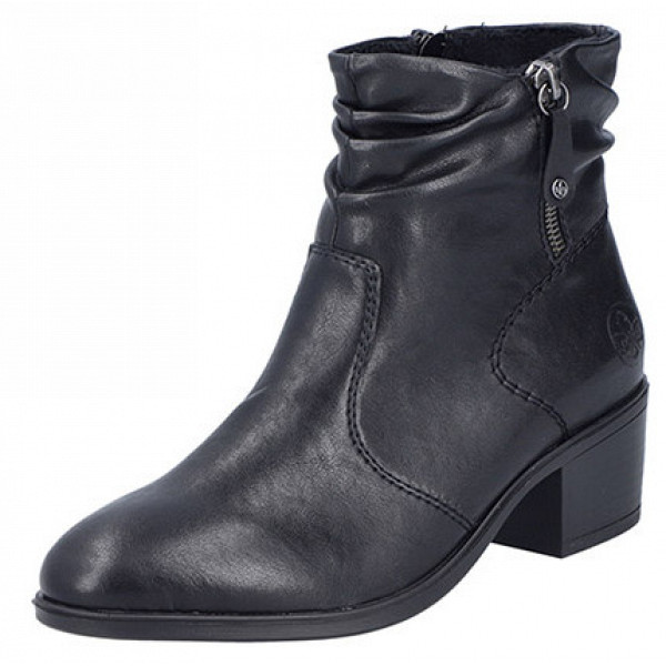 Rieker Stiefelette schwarz
