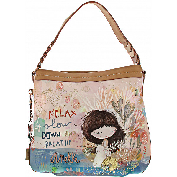 Anekke Tasche beige kombi