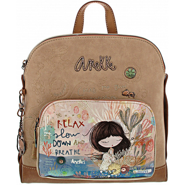 Anekke Mediterranean Rucksack beige kombi