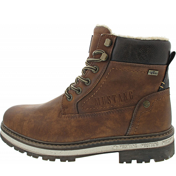 Mustang Schnürstiefel cognac