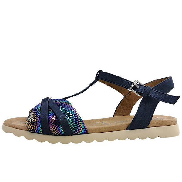 Tom Tailor Sandalette navy