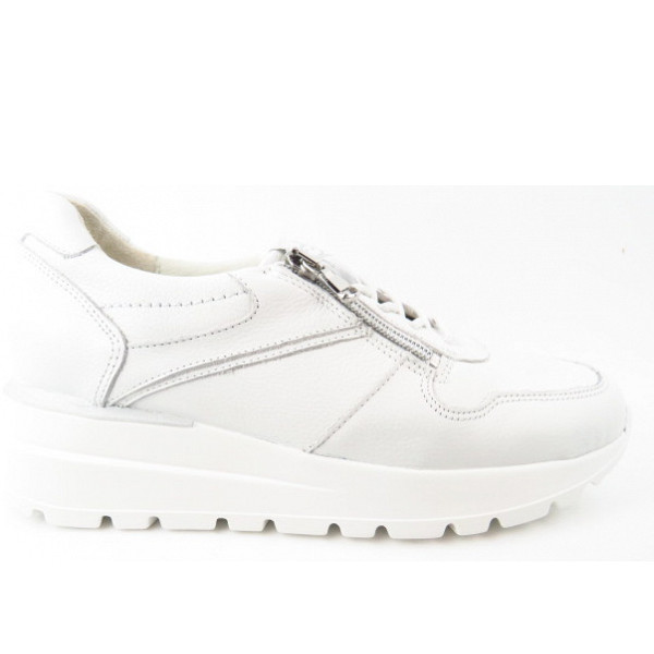 Waldläufer H-Feli PORTO weiss ZIP Sneaker WEISS