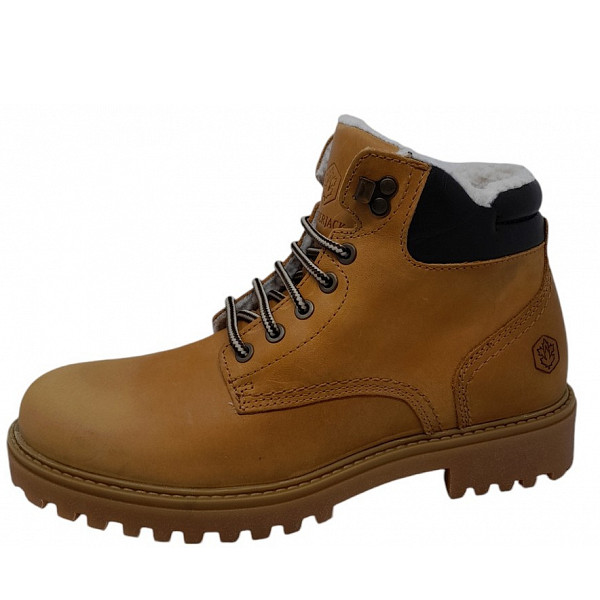 Lumberjack River 2 Schnürstiefel yellow dark brown WF