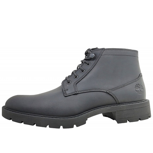 Timberland Elmhurst MID Lace up Chuk Schnürstiefel Black 0011