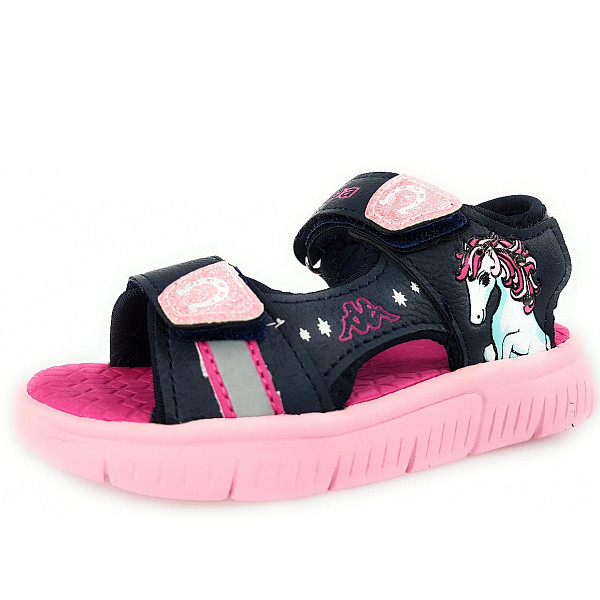 Kappa Flake Sun K Sandale 6722 Navy/ Pink