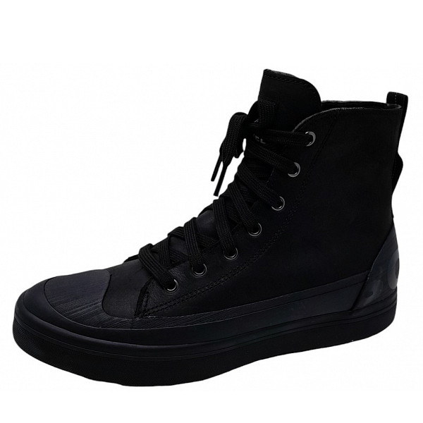 Sorel Metro II Sneak WP Schnürstiefel black