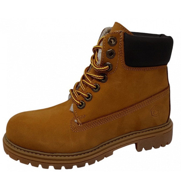 Lumberjack River 2 Schnürstiefel yellow