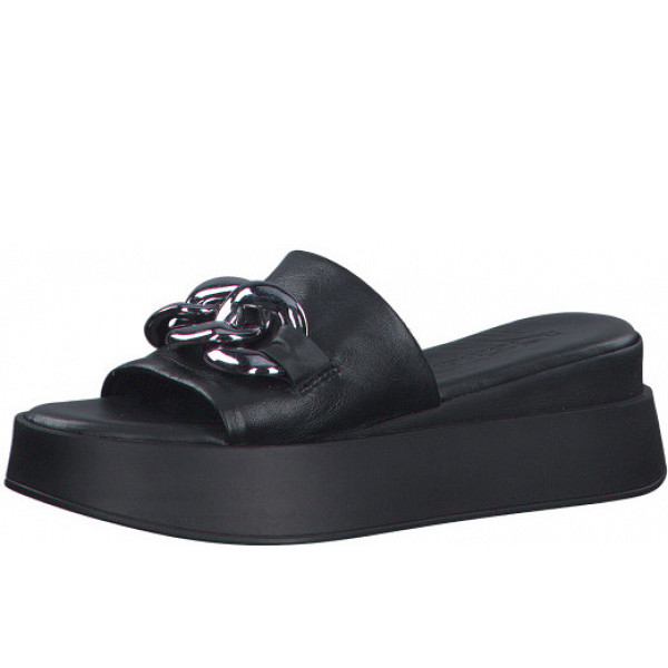 Tamaris pantolette Pantolette schwarz