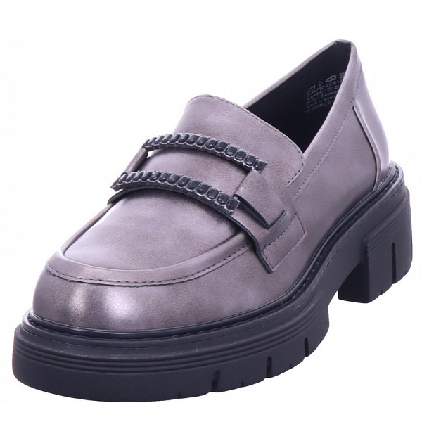 Marco Tozzi Slipper grau