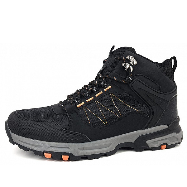 Chiemsee Wanderstiefel black/ orange