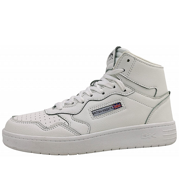 British Knights Noors Mid Schnürstiefel 08 white/white