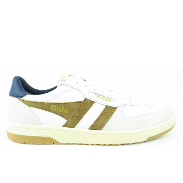 Gola Hawk white tobacco navy Sneaker white tobacco navy