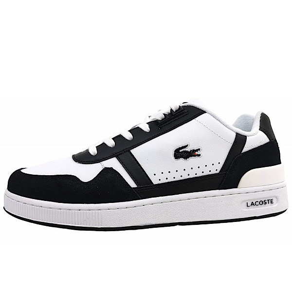 Lacoste T-Clip Logo Sneaker Schnürer 147- White/Black