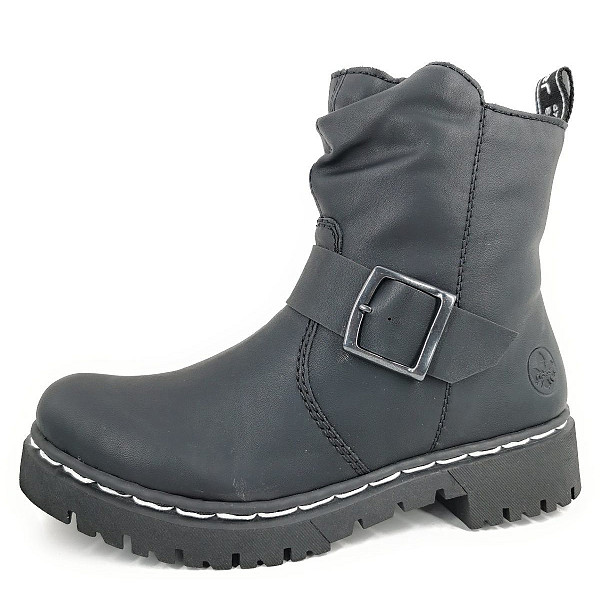 Rieker Stiefelette schwarz