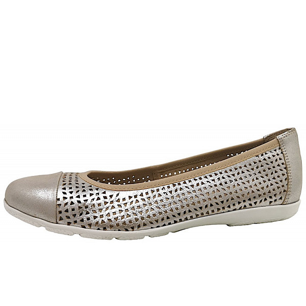 Caprice Ballerina 341 Taupe Metallic