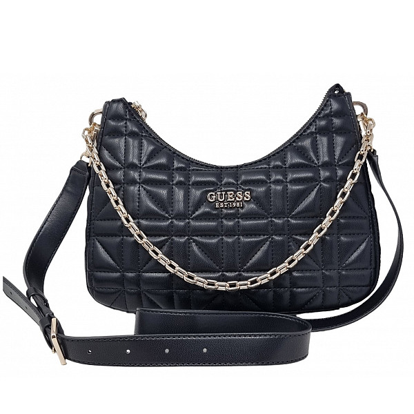 Guess Guess-Assia Umhängetasche black