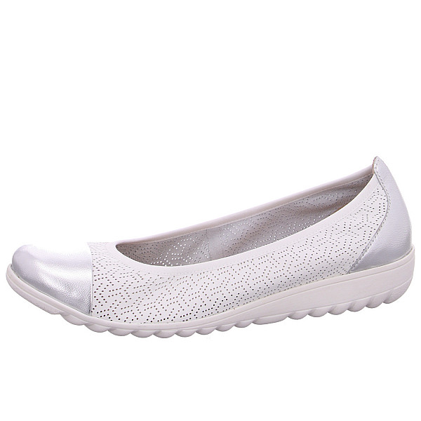 Caprice Ballerina 197 white comb