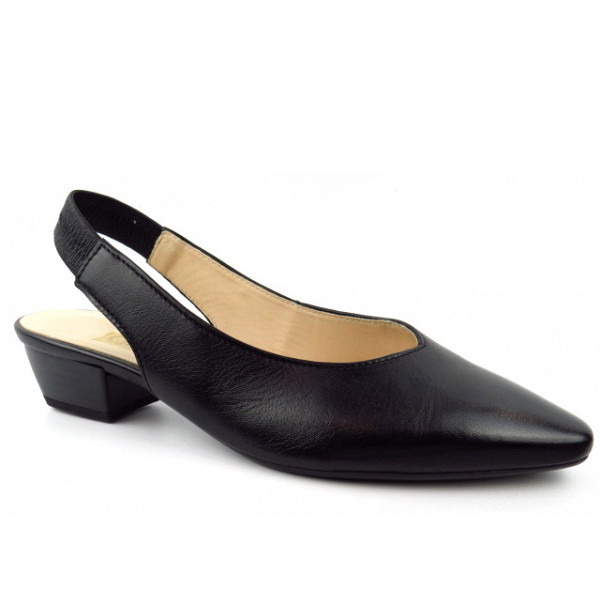 Gabor Lammnappa schwarz Slingpumps schwarz