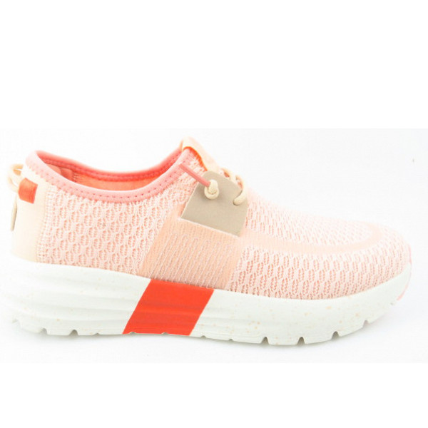 Hey Dude Sirocco W Sport Stripe Slipper pink