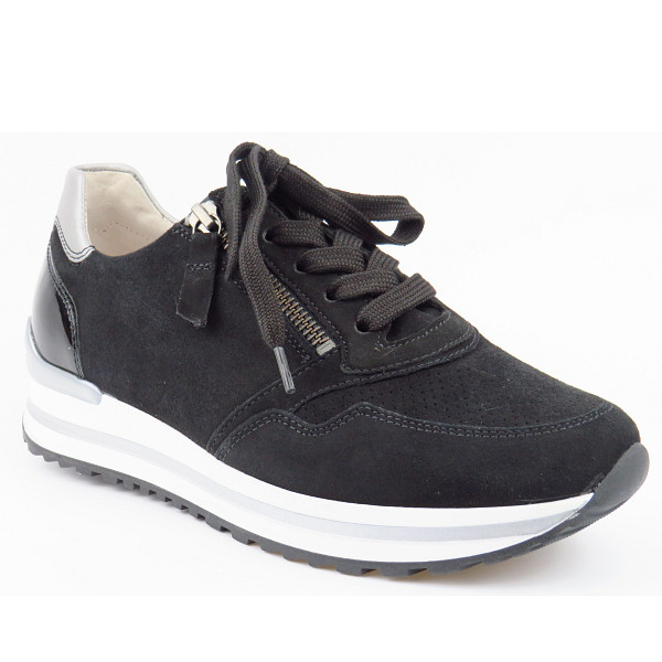 Gabor schwarz grau H Sneaker schwarz/grey(pe