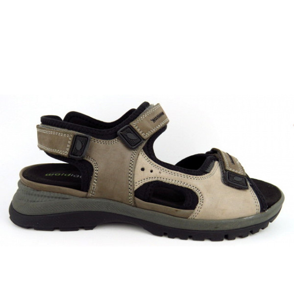 Waldläufer H-Sora Sandale SCHWARZ STEIN PIETRA