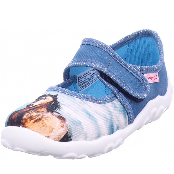 Superfit \ bonny Hausschuh blau