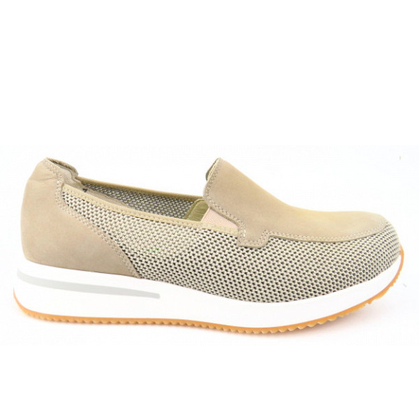 Waldläufer H-Agnes Corda beige Slipper CORDA