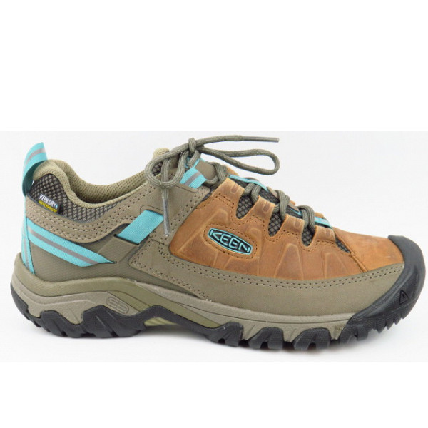 KEEN Targhee III WP Women Wanderschuh braun oliv