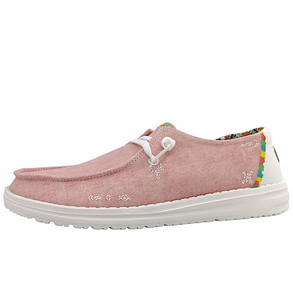 Hey Dude Wendy Boho Slipper 662 Rose