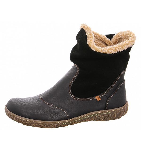 El Naturalista Nido Stiefel natural grain black